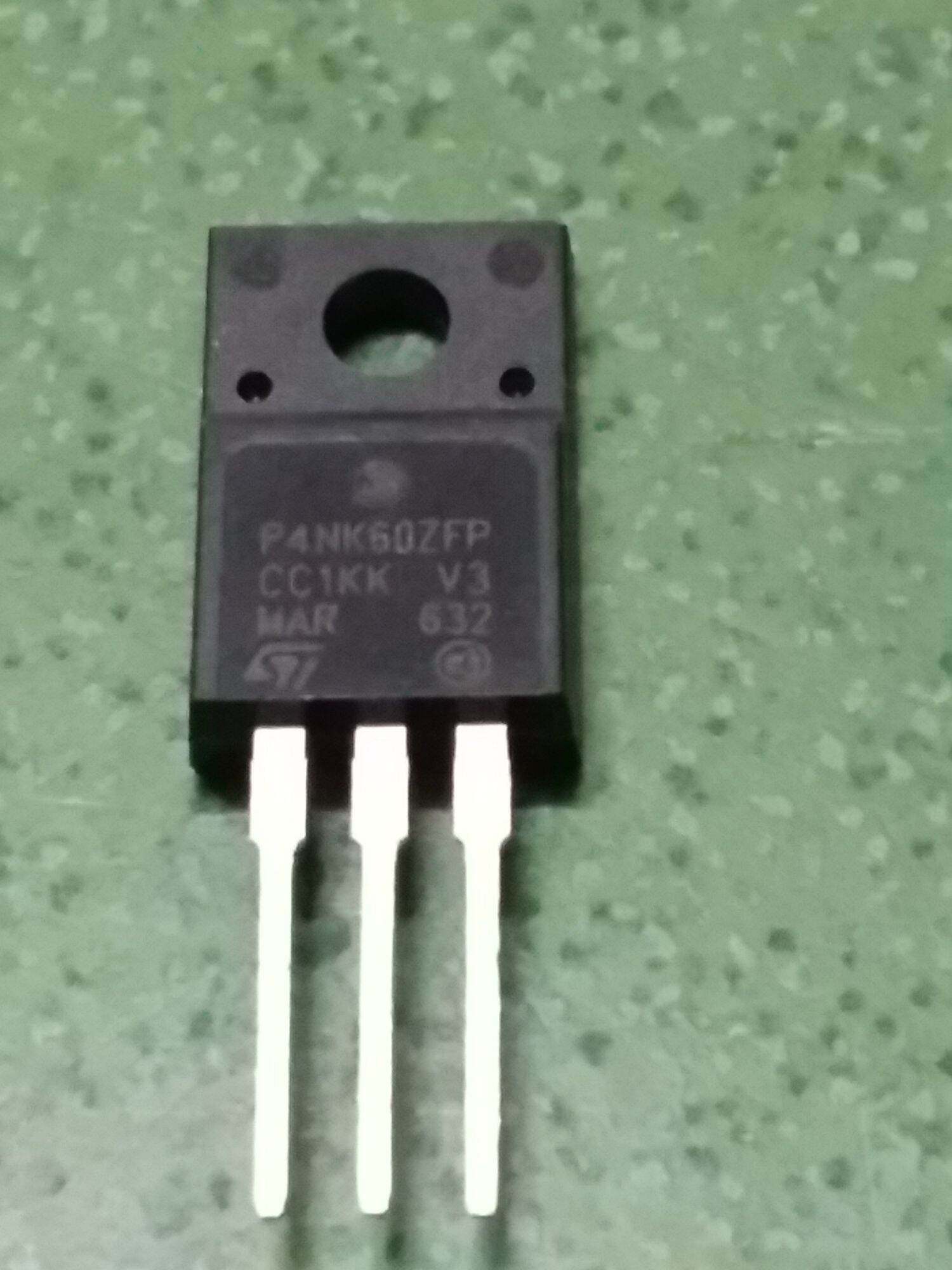 1 MOSFET P4NK60ZFP ZIN