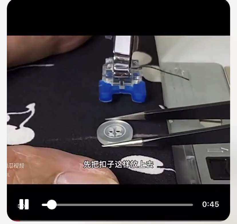 Chân vịt máy gia đình đa chức năng may đơm nút