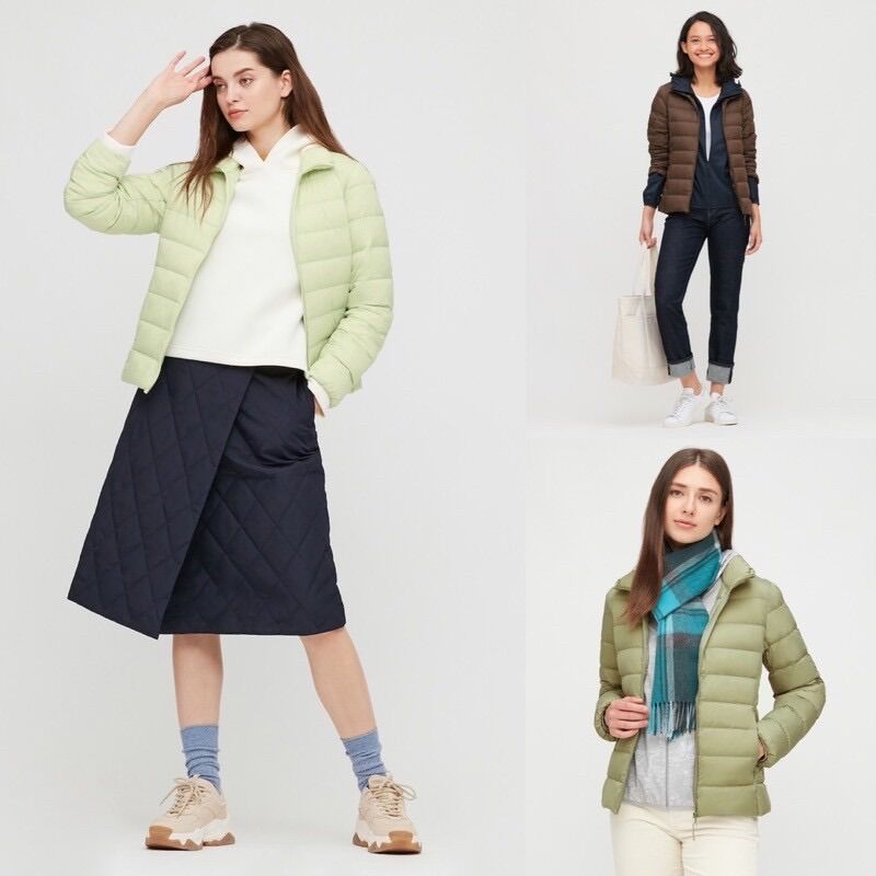 Áo khoác lông vũ nữ Uniqlo