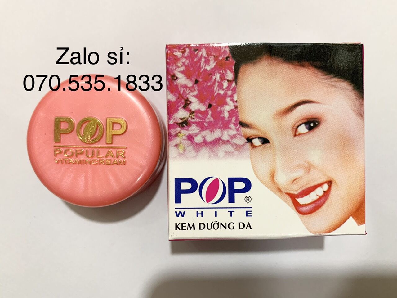 Lẻ 1 hủ kem pop trắng da hủ 5g