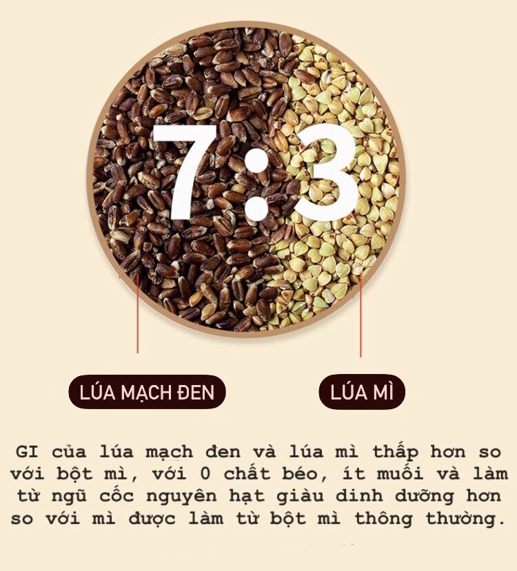 Combo 10 gói*200g Mỳ Soba Kiều mạch - Lúa Mạch đen