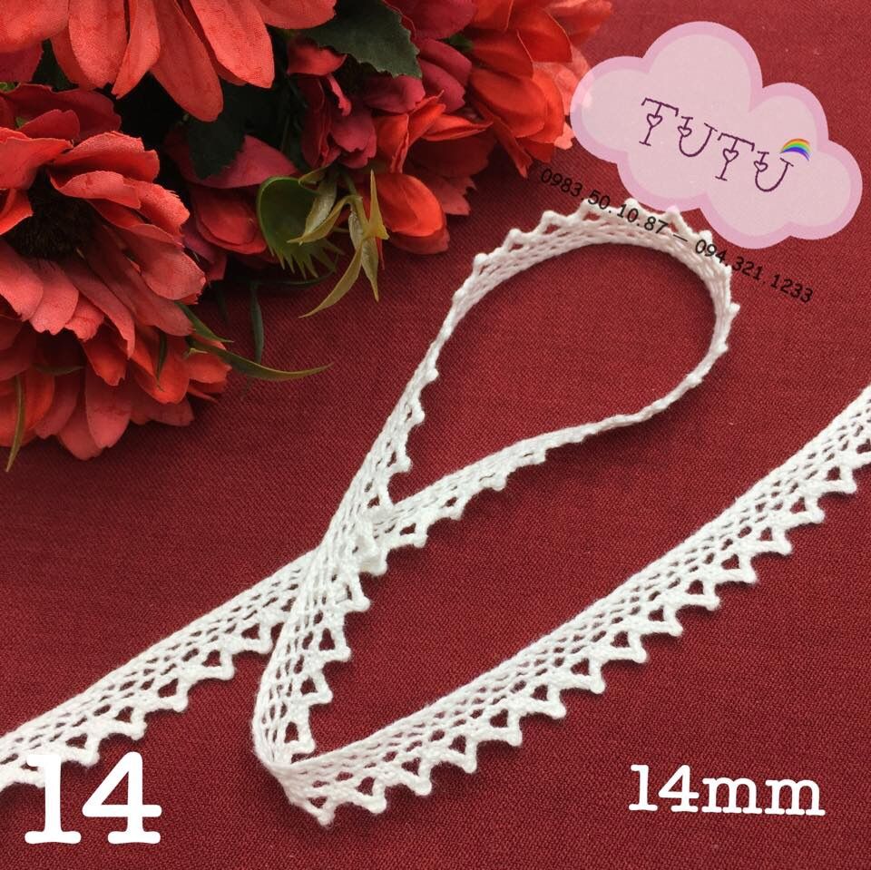 Ren viền cotton 3k/m ( set 5m)
