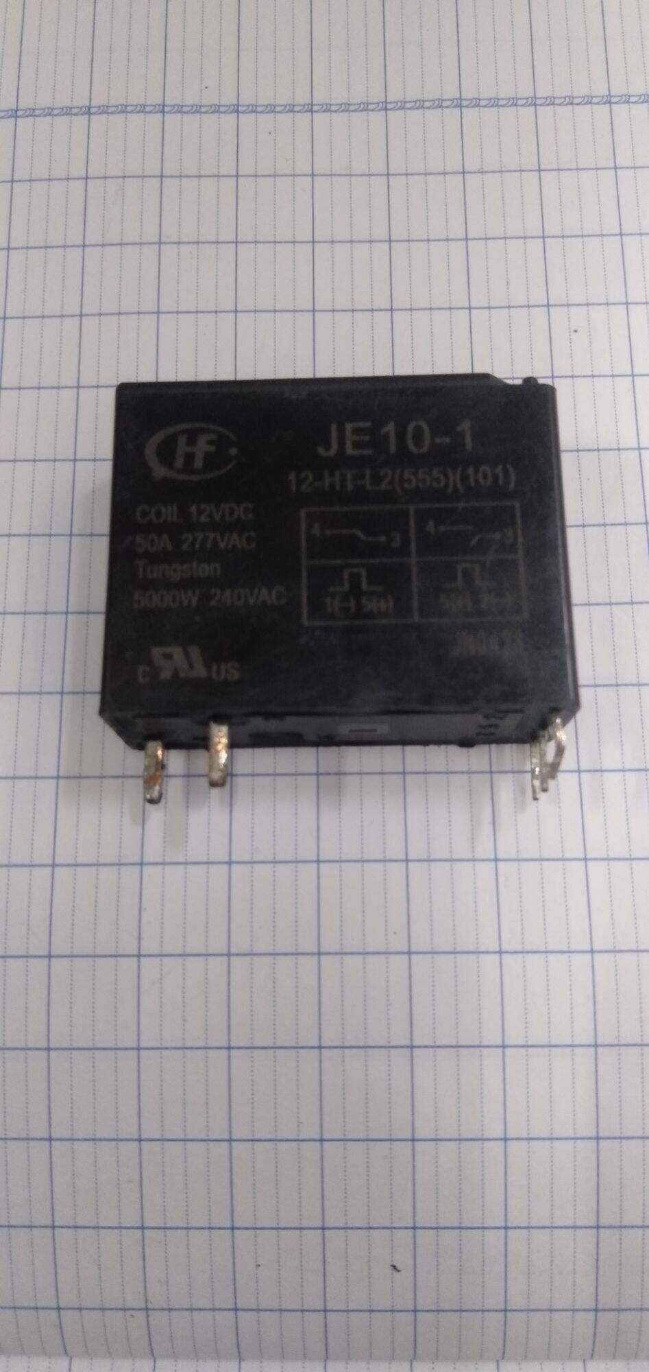 Relay / rờ le / rơle / je10-1 12-ht-l2 / 12vdc 50a 5 chân