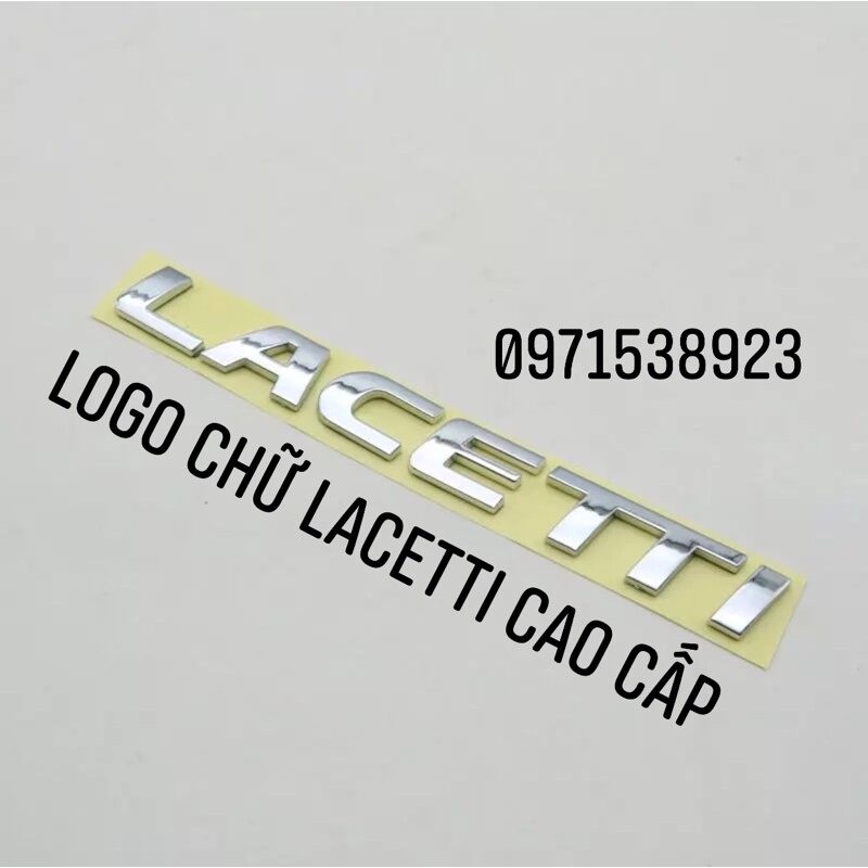 LOGO CHỮ NỔI LACETTI CAO CẤP