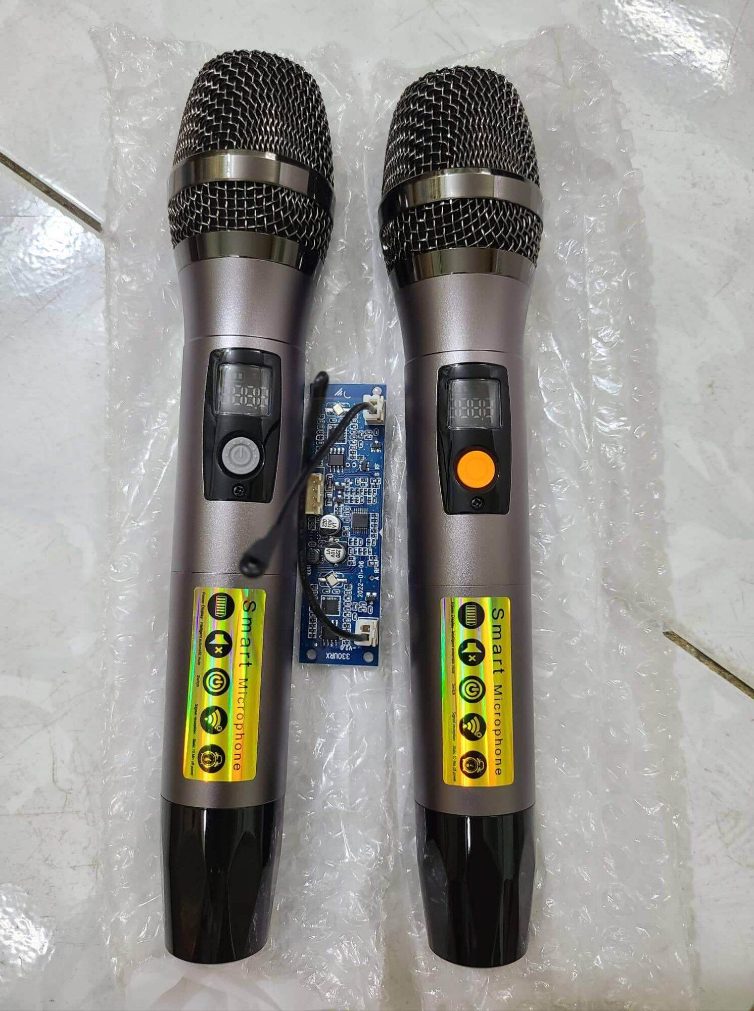 micro loa kéo t630 uhf xám, tiết kiệm pin