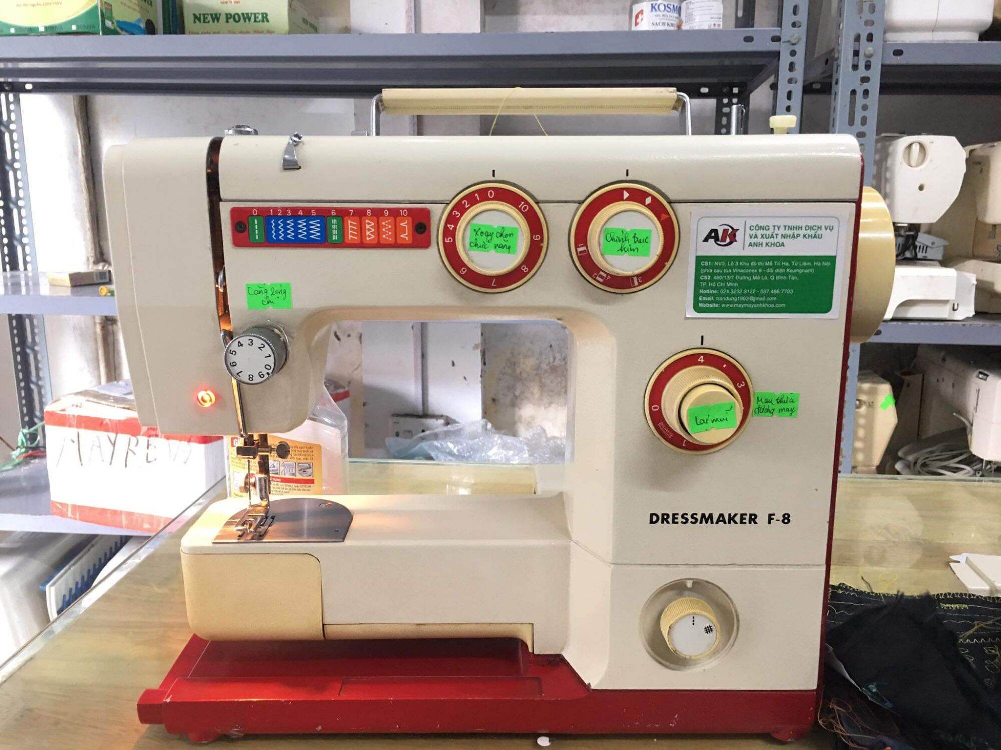 Máy may mini nội địa Nhật Bản ổ sắt rất bền
