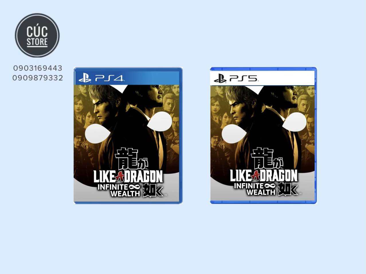 Đĩa chơi game PS4/ PS5: Yakuza Like a Dragon: Infinitie Wealth