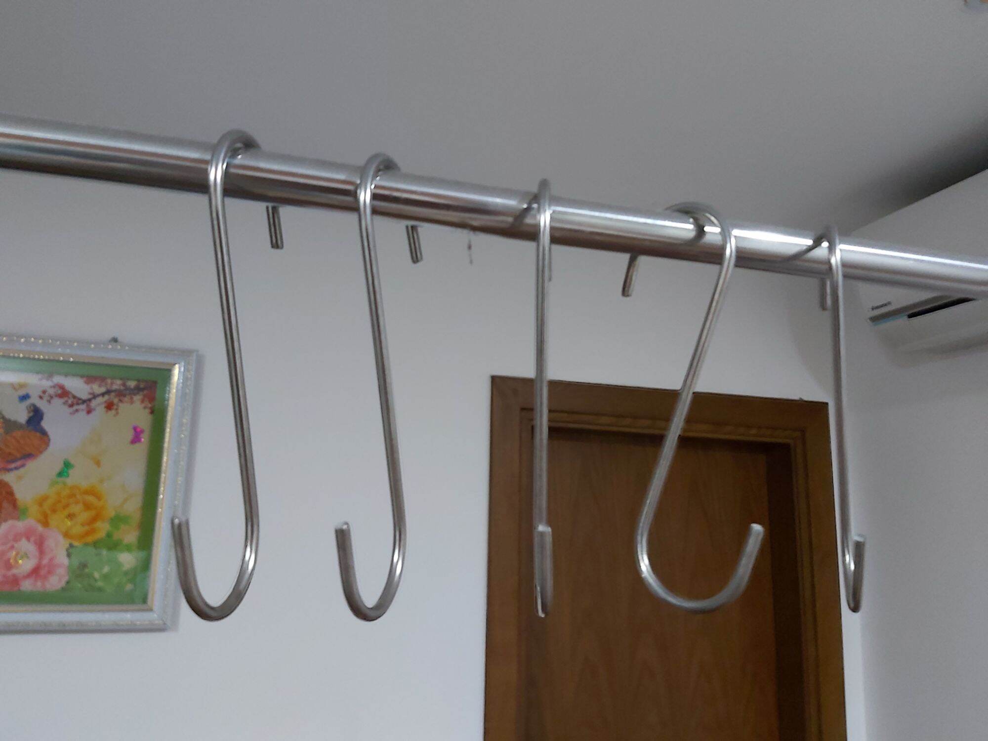 Móc chữ S 304 13cm hàng dày (Combo 5 chiếc)