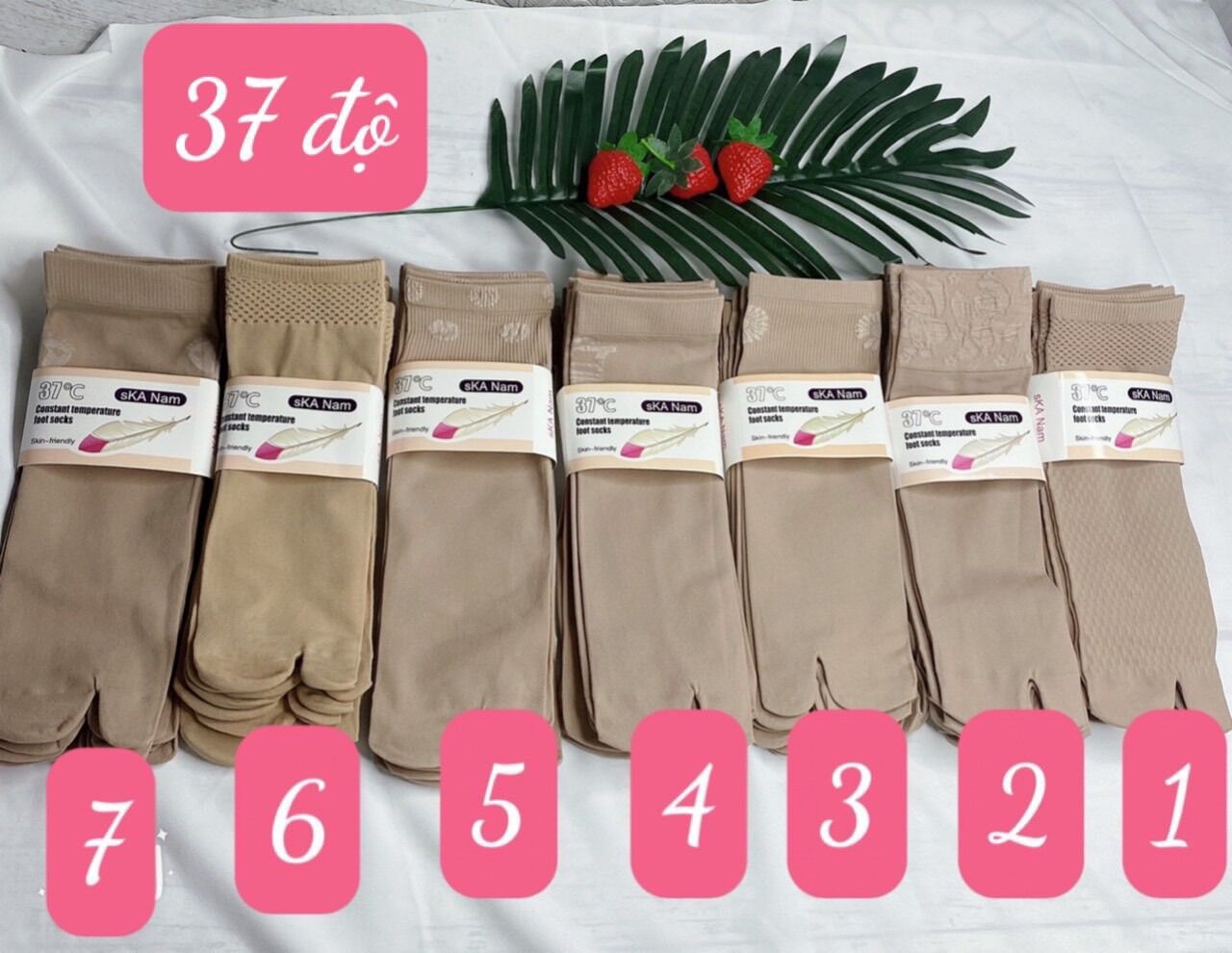 Vớda chống nắng nữ siêu dai mịn đẹp,sét 5 đôi Kim Yến Mẹ và Bé