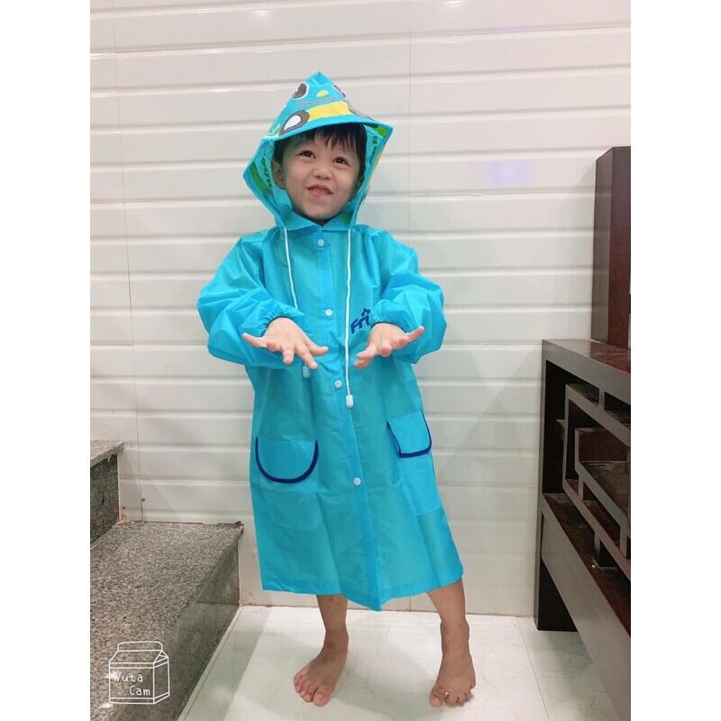 Áo mưa hình thú cho bé sữa Friso