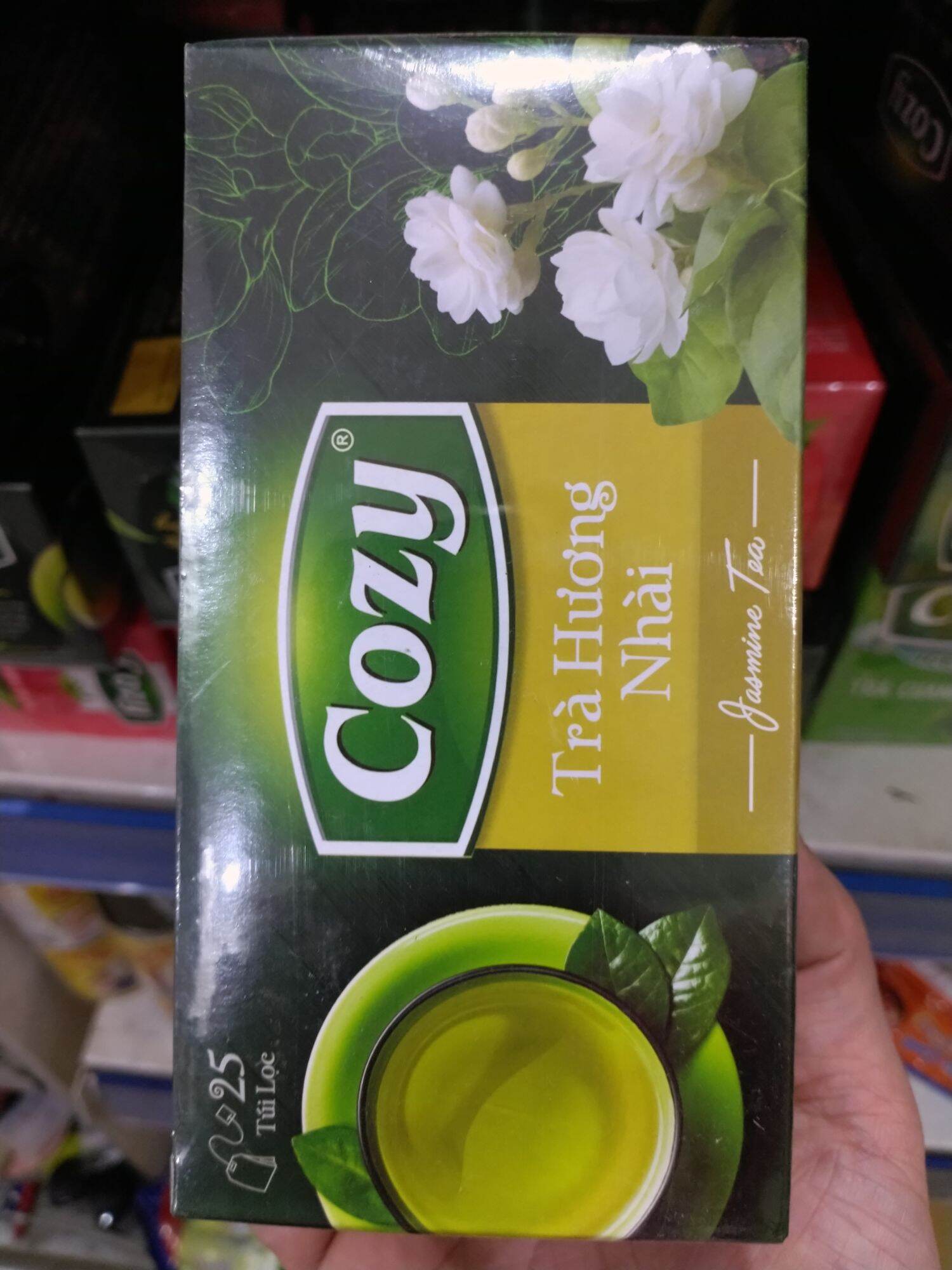 Trà Cozy hương nhài/sen hộp 40g