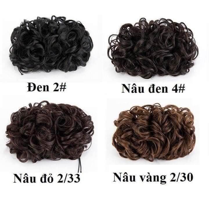 Tóc búi phu nhân hình thật