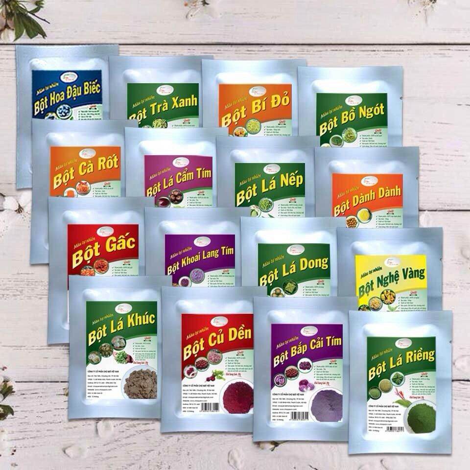 bột tạo màu( xôi ngũ sắc)