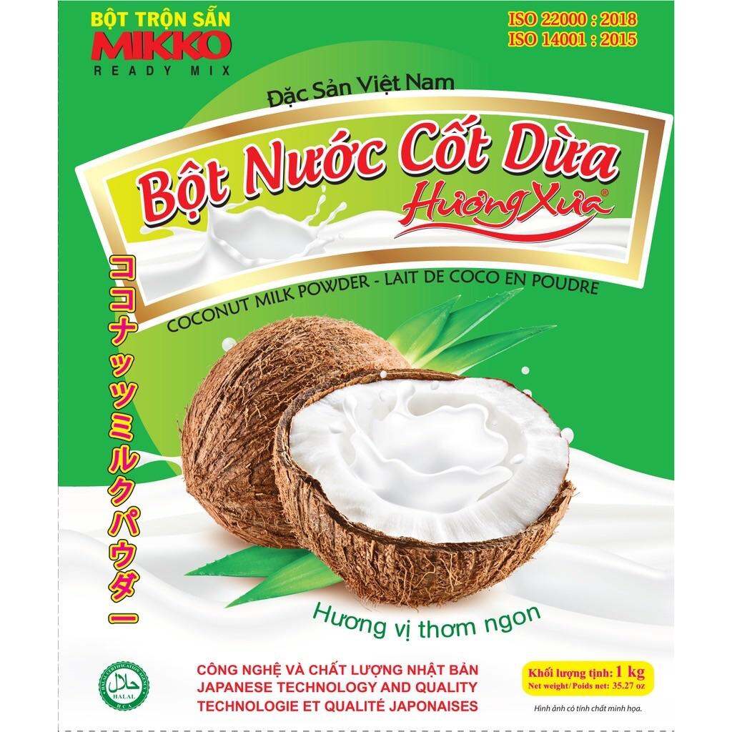 Bột nước cốt dừa 1kg Mikko Hương Xưa