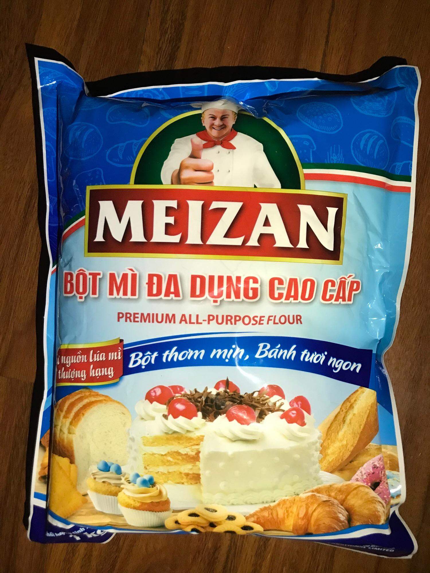 Bán sỉ 5 kg bột mỳ đa dụng MEIZAN từ nguồn lúa mỳ thượng hạng