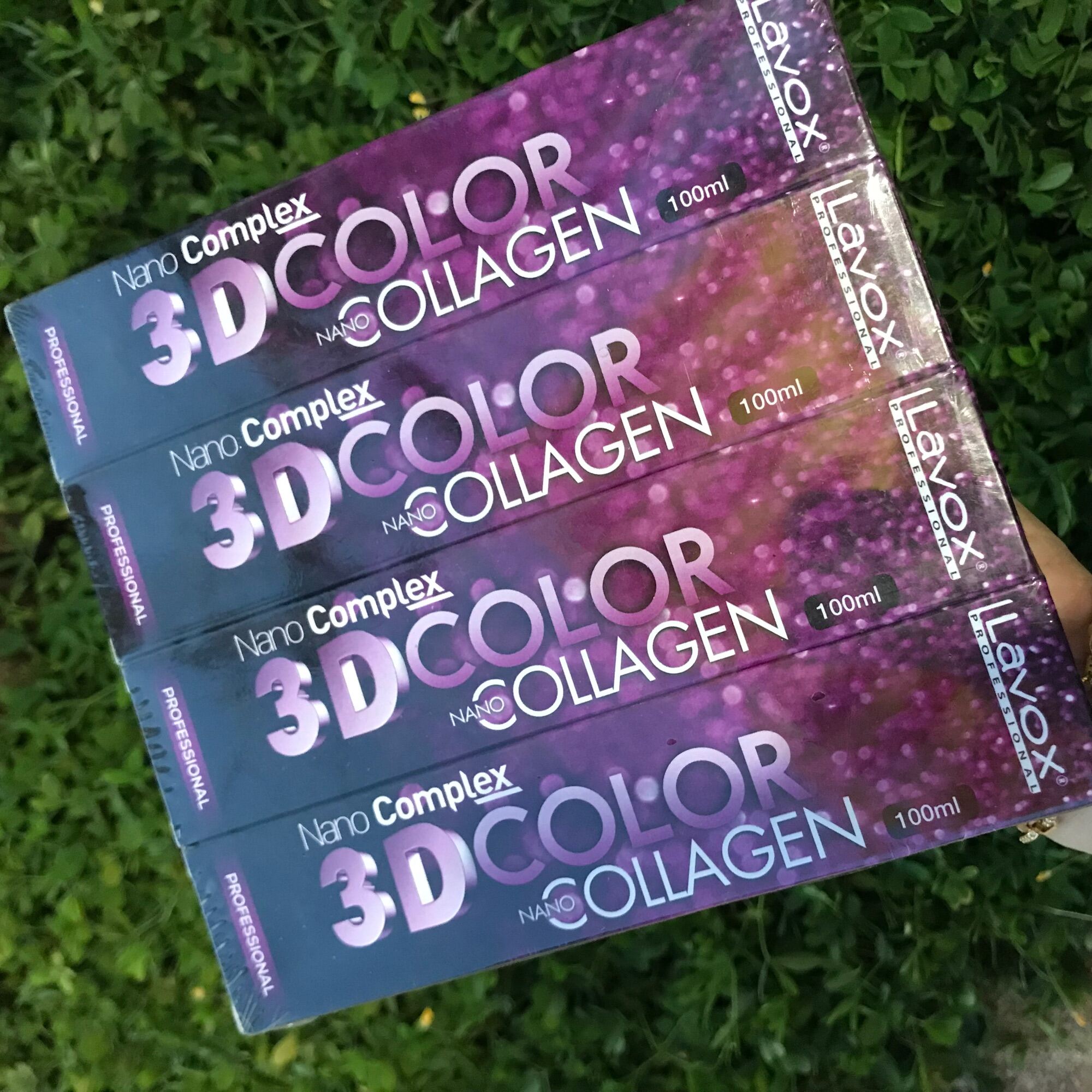 Thuốc Nhuộm Lavox 3D Color Nano Complex Collagen
