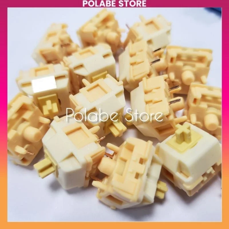 HMX Cloud HMX Cheese Linear switch Polabe Store bàn phím cơ prelube mượt