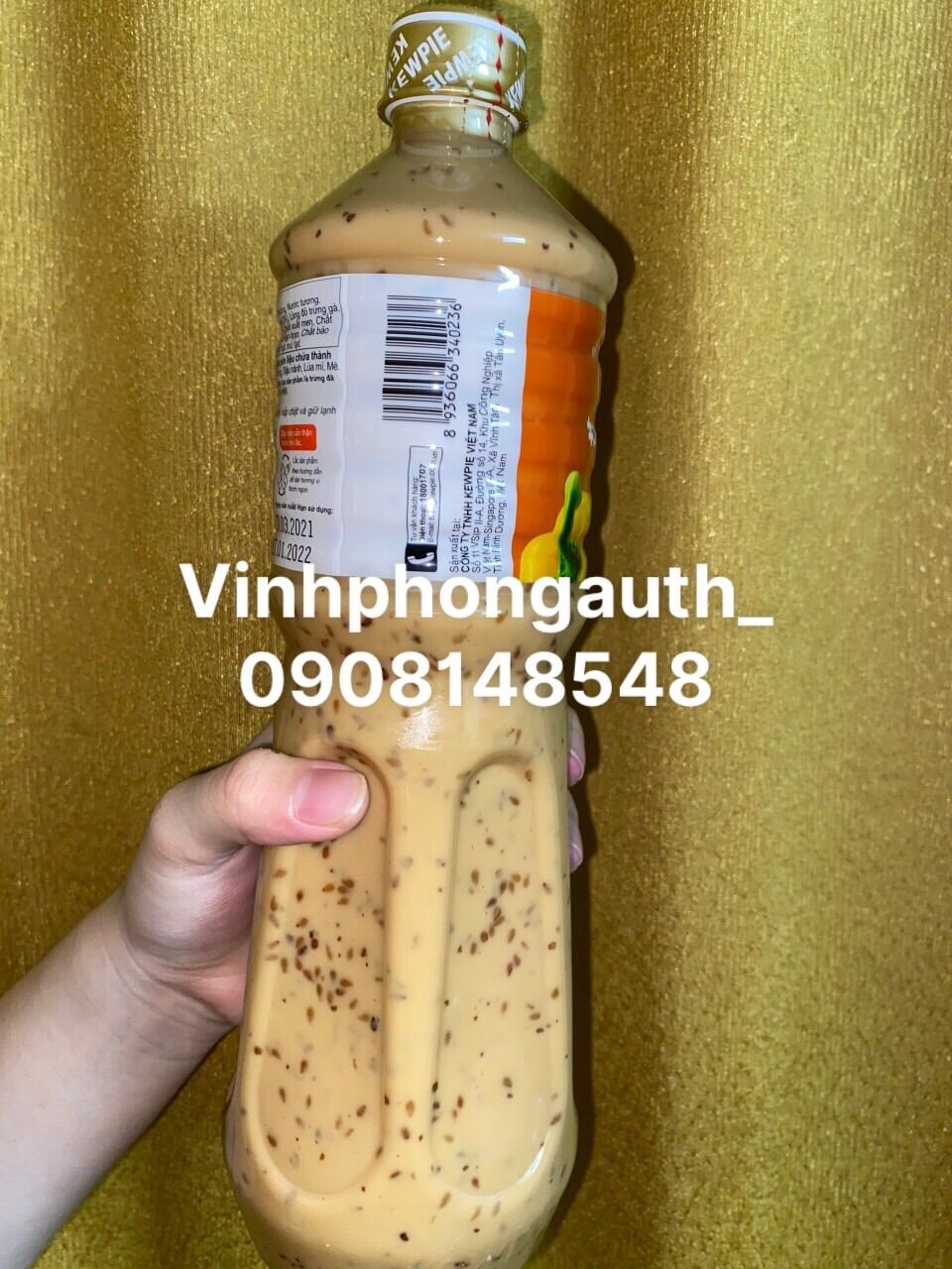 Sốt mè rang kewpie 1L