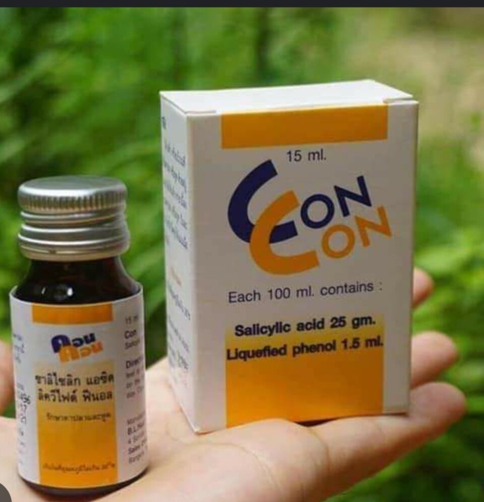 Tẩy mụn ruồi mụn cóc Con con Thái lan