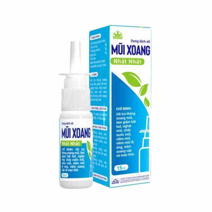 DUNG DỊCH XỊT MŨI XOANG NHẤT NHẤT - 15ml