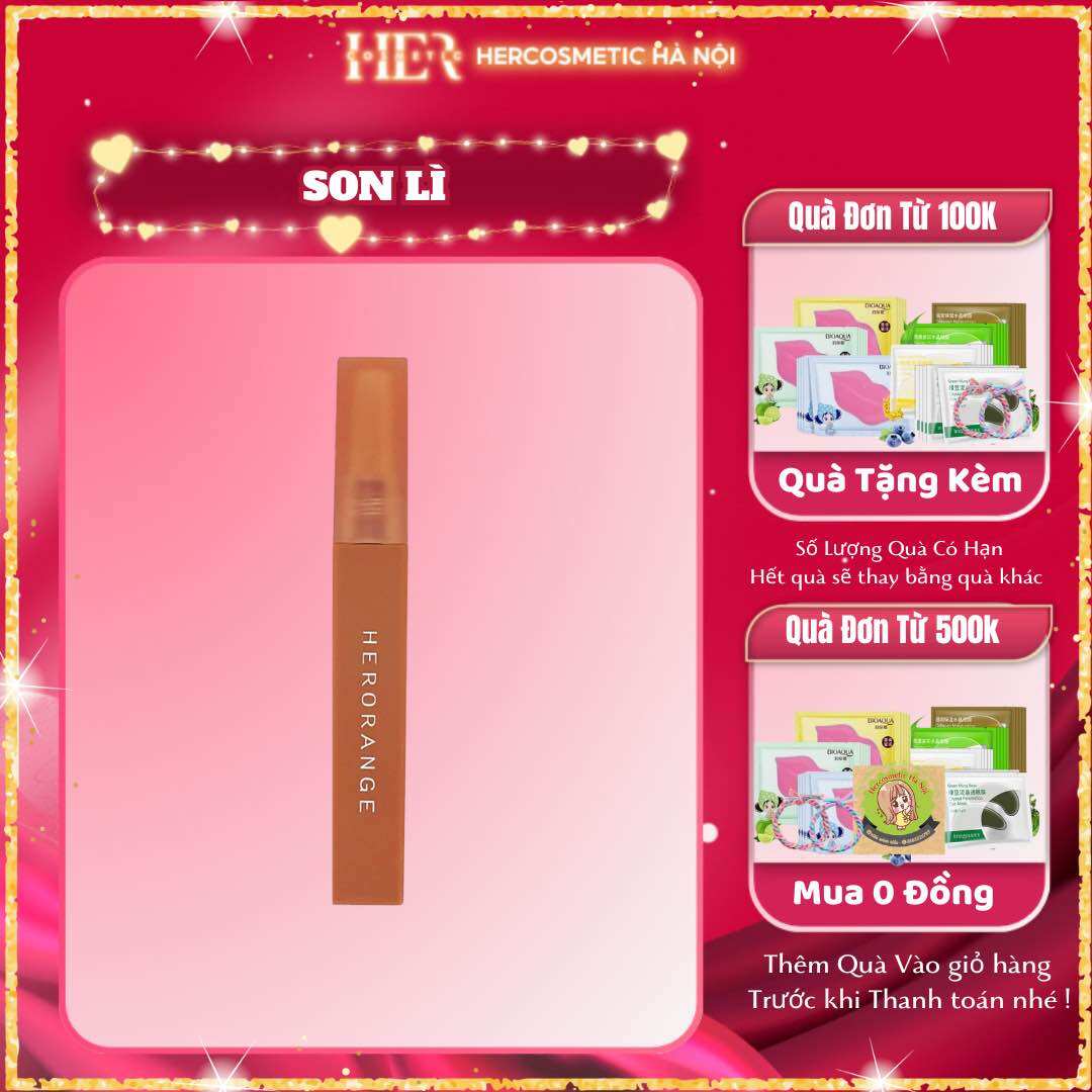 Son Lì Herorange Mềm Mịn