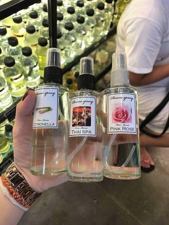 Tinh Dầu Xịt Phòng Room Spray HOMDEE AROMA thái lan 120ml