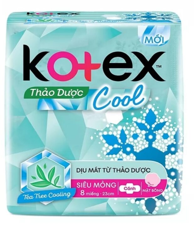 Kotex thảo dược cool 8 miếng SMC