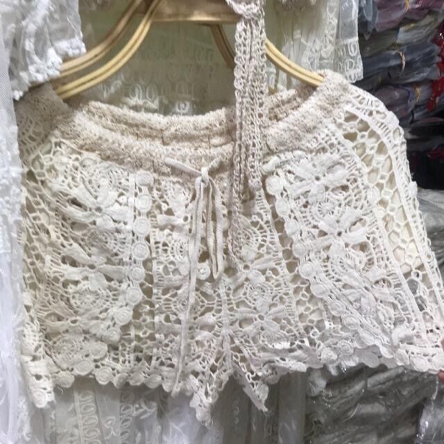 Bộ bơi bikini ren đi biển 3 món sang chảnh( có bán rời)