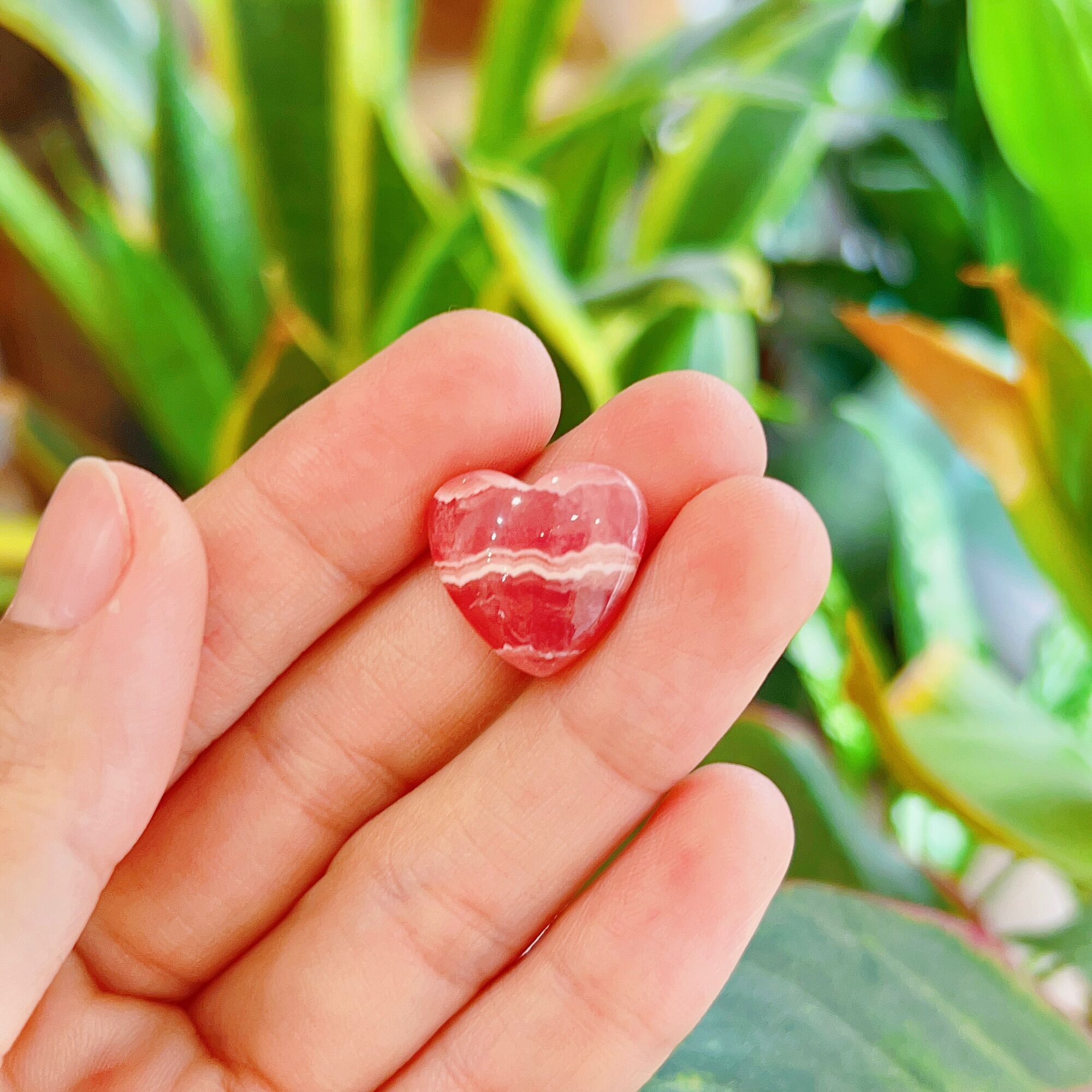 Trái tim Rhodochrosite