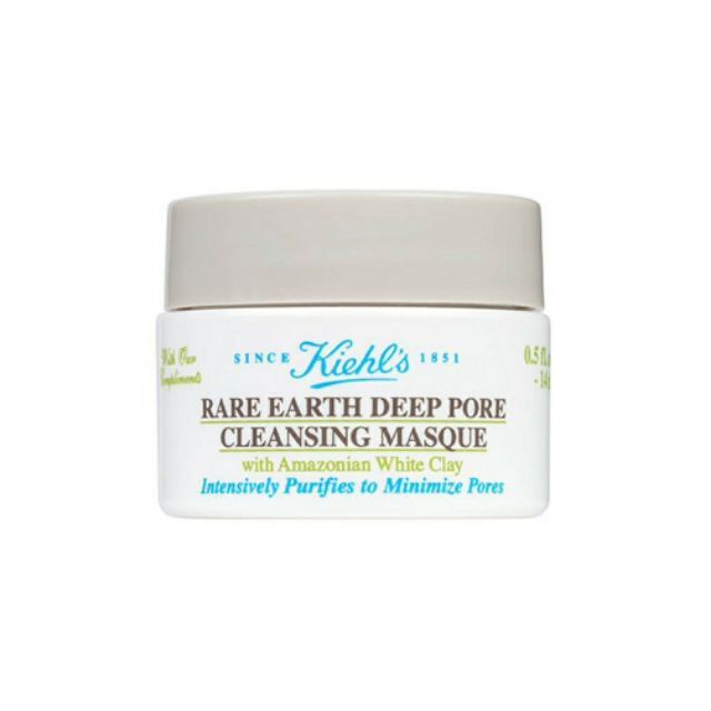 Mặt nạ đất sét kielh's 14ml - rare earth deep pore cleansing masque