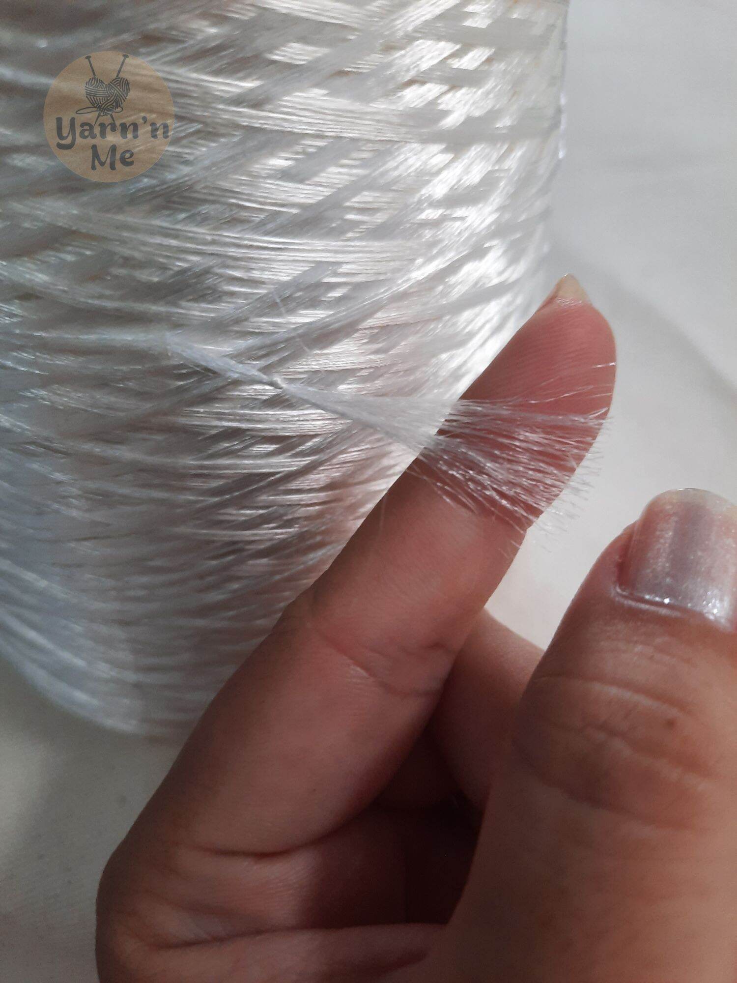 Set sợi cọ tơ Raffia loại đan móc áo, chập 0.8mm