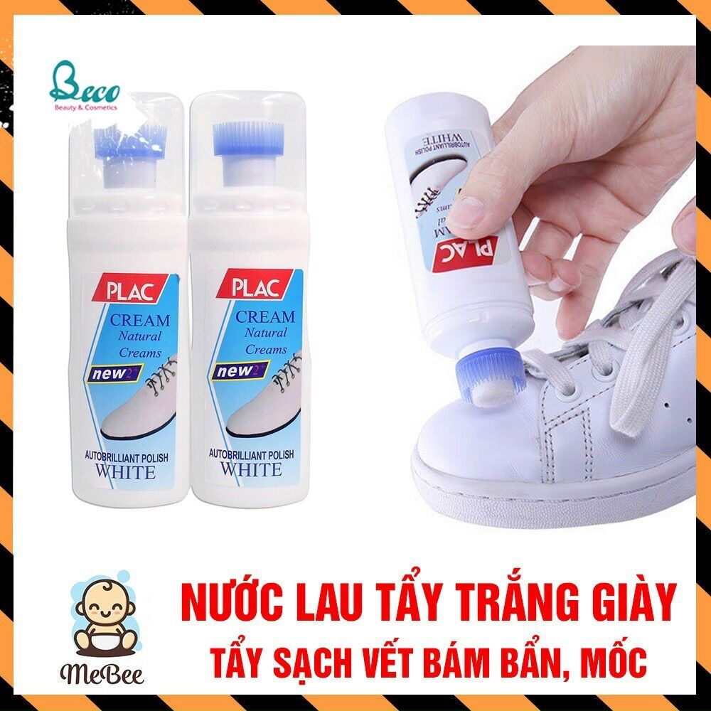Tẩy trắng giày plac có đầu lau chùi 100ml