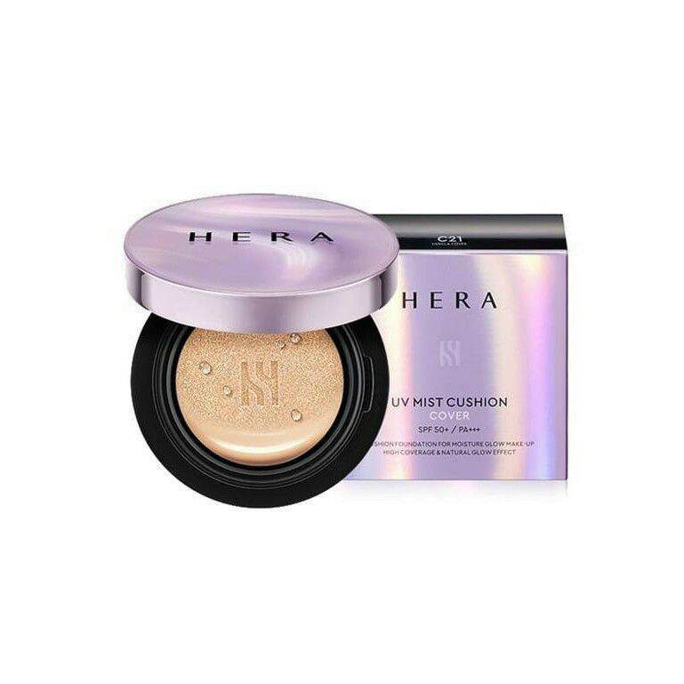 Phấn Hera UV Mist Cusion - Phấn nước cao cấp HERA Cushion là dạng phấn nền nước 5 trong 1