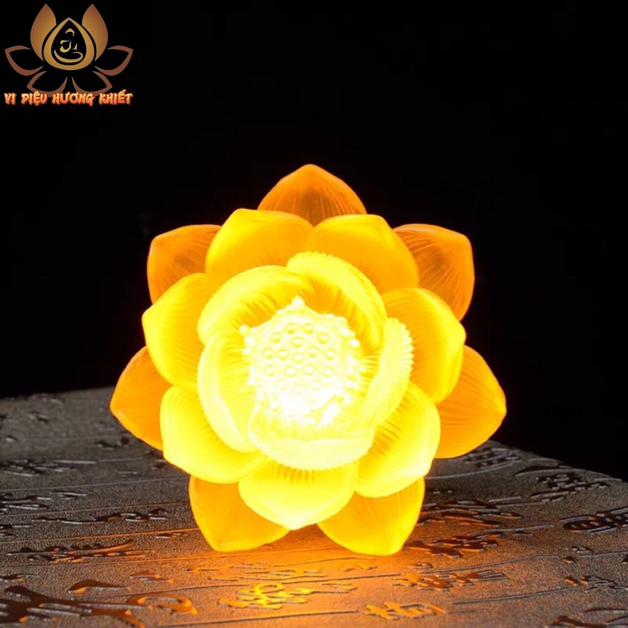 [MẪU SẠC ĐIỆN] CẶP 2 CHIẾC ĐÈN LED HOA SEN LƯU LY THỜ CÚNG TRANG TRÍ
