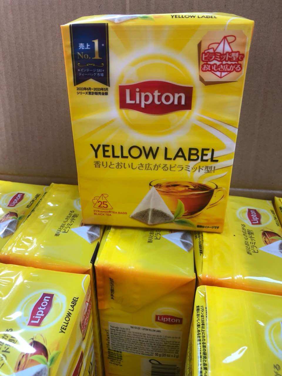 Trà lipton hộp 25-100 gói