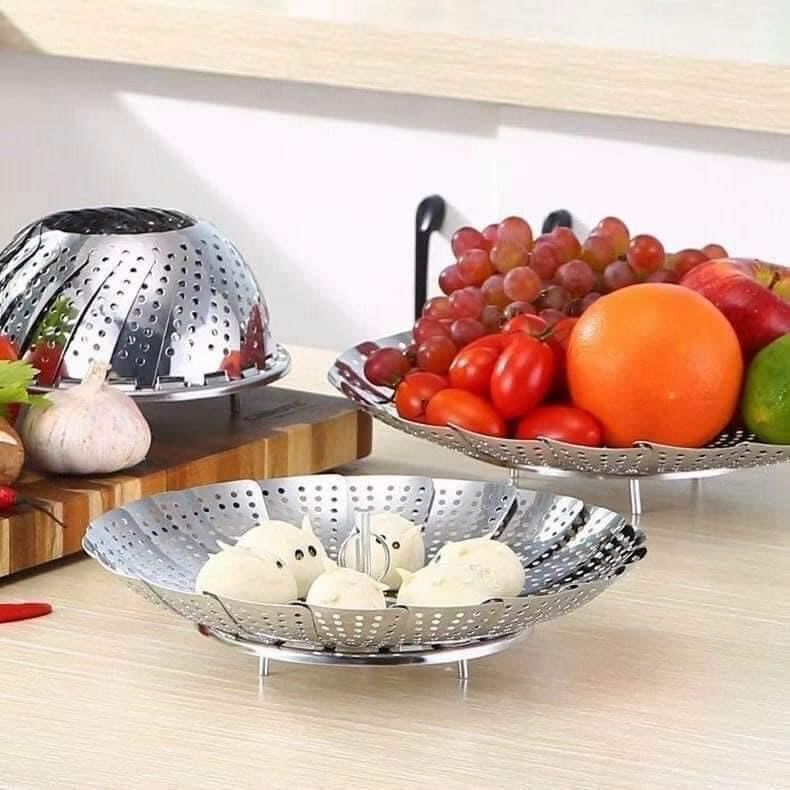 Vỉ hấp xòe inox