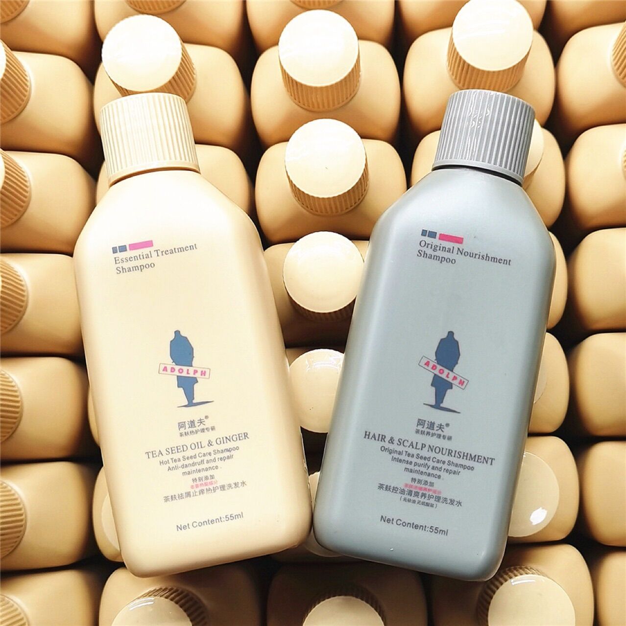 Dầu gội phục hồi mềm mượt giảm gàu ADOLPH 55g(nhỏ) Thơm Shop