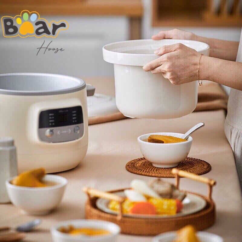 NỒI HẦM ĐA NĂNG BEAR 3L CHÍNH HÃNG MỚi