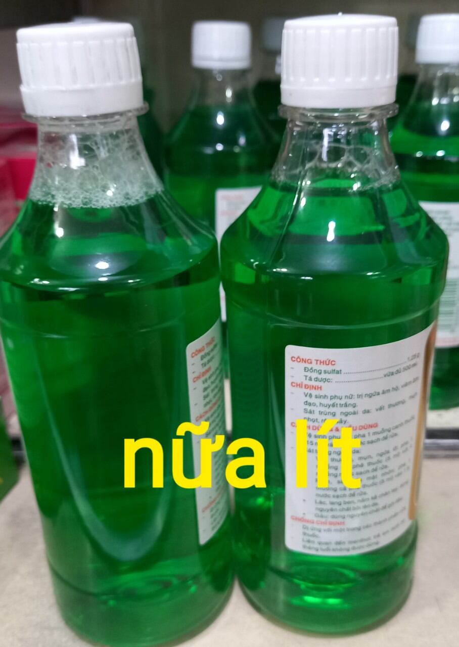 GYNOFAR DUNG DỊCH VỆ SINH PHỤ NỮ CHAI 500ML