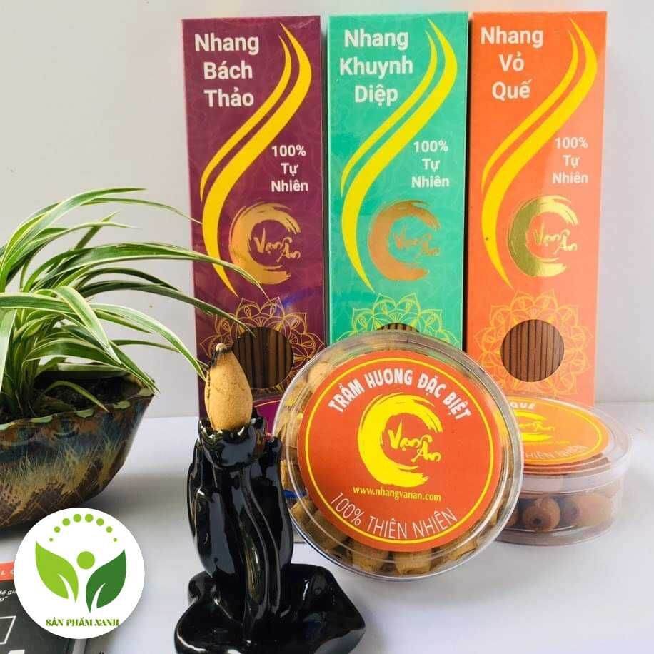 COMBO 3 Hộp Nhang Thảo Mộc - Nhang Sạch 100% Thiên Nhiên, Không Hóa Chất, An Toàn Cho Sức Khỏe
