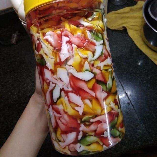 1kg Thạch Cá Heo Jelly dùng cho trà chanh, trà sữa .con cá ngũ sắc