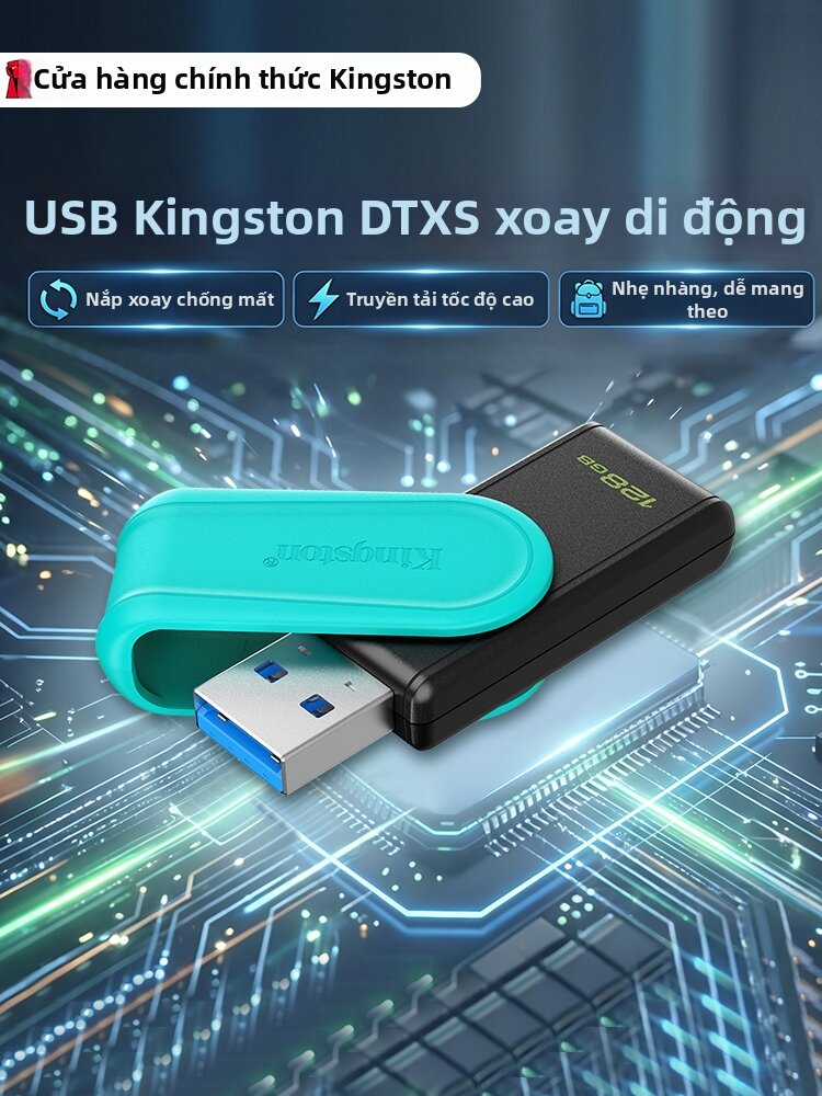 Kingston | USB Flash Drive Tốc Độ Cao Dung Lượng Lớn