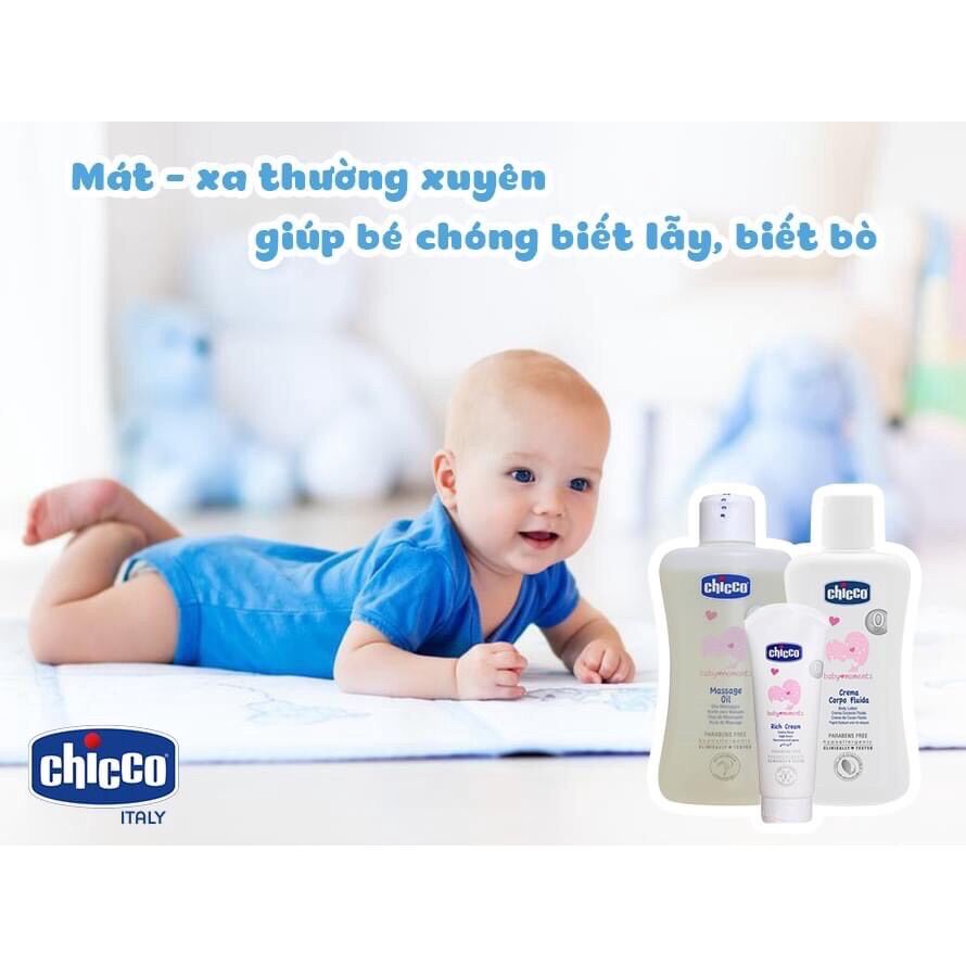 Dầu massage cho bé sơ sinh CHICCO