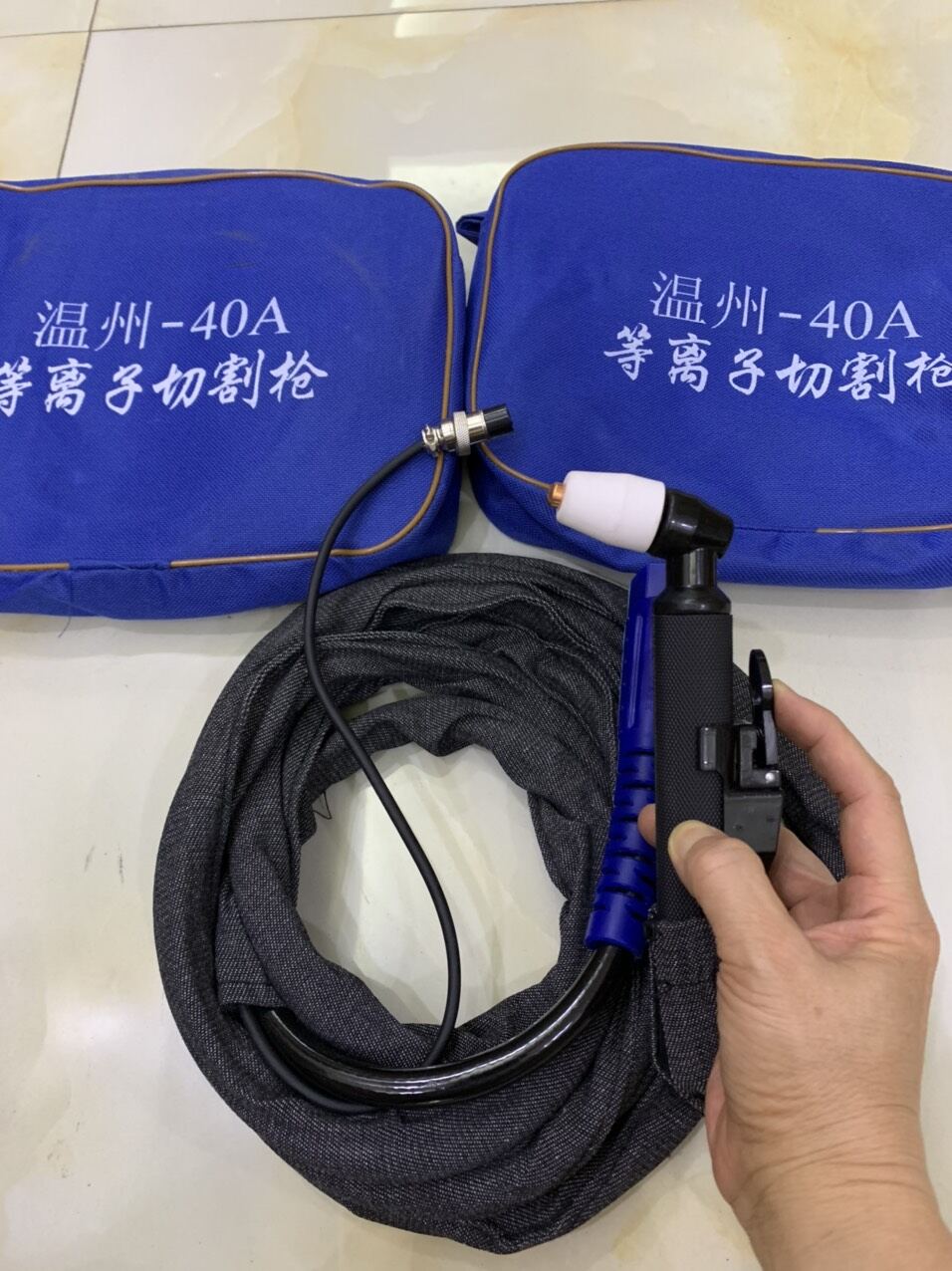 Bộ mỏ cắt plasma klg 40a dài 5m-10m