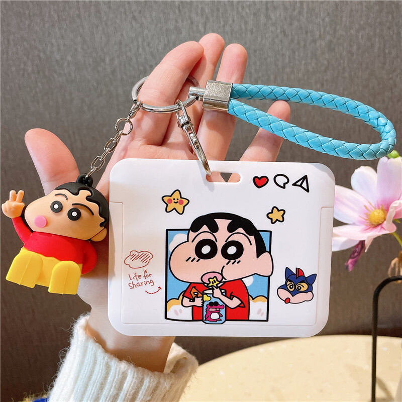 Thẻ Ăn Cơm Cặp Đôi Hoạt Hình Phiên Bản Ngang Bao Đựng Thẻ Học Sinh Bao Đựng Thẻ Cửa Trường Mẫu Giáo Đưa Đón Bao Đựng Thẻ Thẻ Đeo Ngực Bao Đựng Thẻ Làm Việc