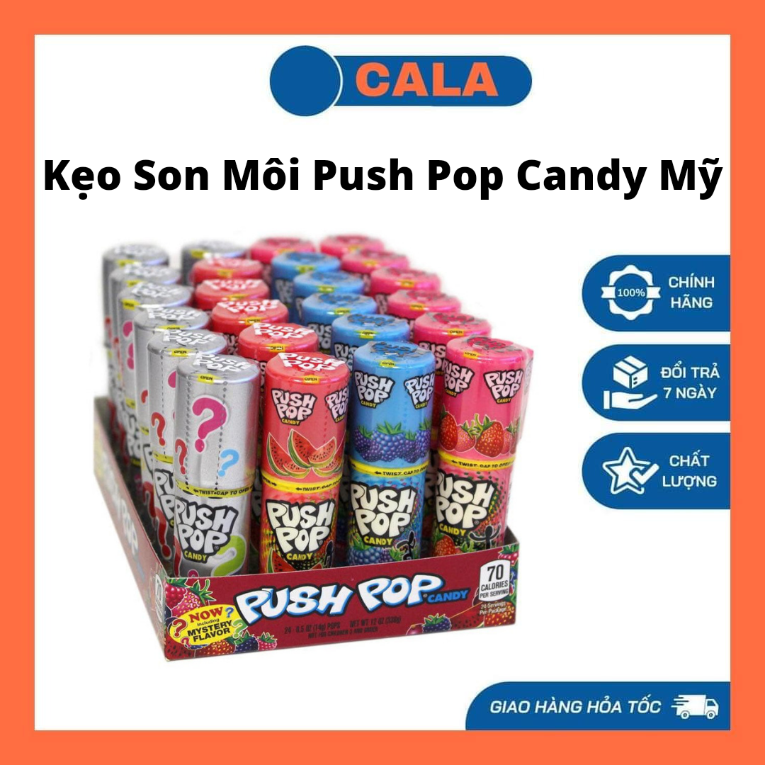 Kẹo Son Môi Push Pop Candy Mỹ