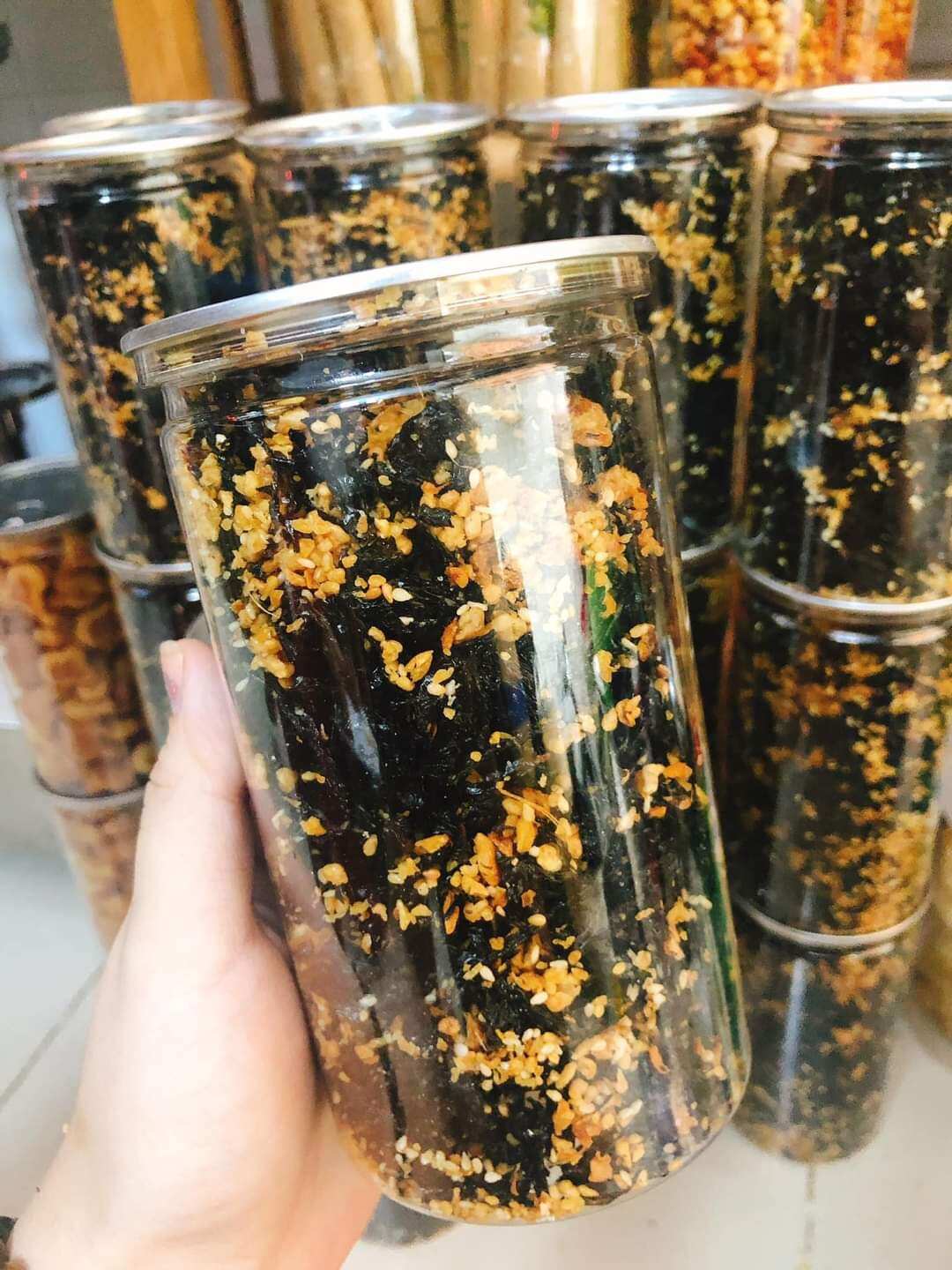 Rong biển cháy tỏi - 150gr