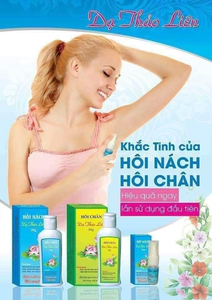 Xịt Hôi nách Dạ Thảo Liên