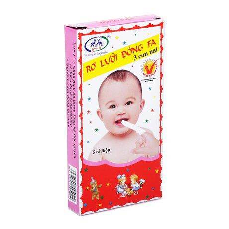 10 hộp rơ lưỡi Đông Fa cho bé yêu