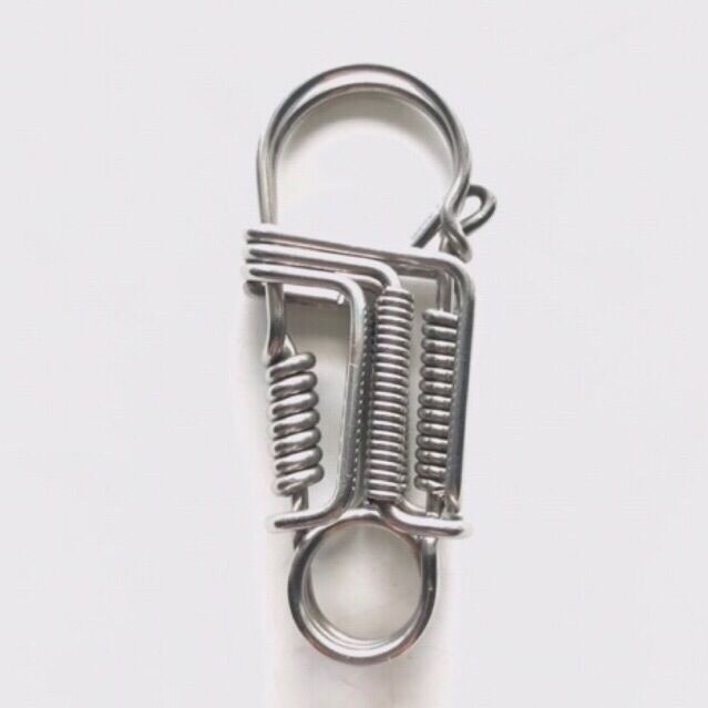 Móc khoá thủ công inox 304 thông thường